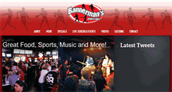 Desktop Screenshot of bannermanssportsgrill.com